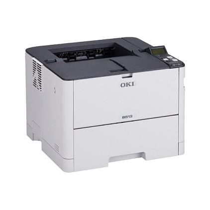 Printer Laser OKI B513dn / LED / A4 / 1200 × 1200 DPI / 45 ppm / Duplex - Gri/Bardhë - 4