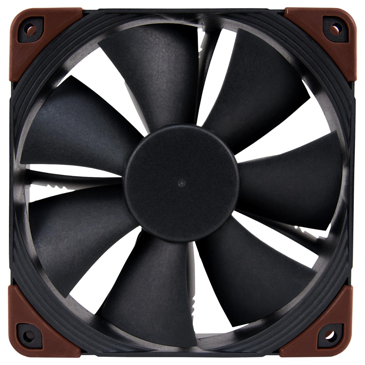 Ftohës për Kasë Noctua NF-F12 industrialPPC-2000 / IP67 / 120mm / 2000 RPM / PWM – Zezë/Kafe - 2