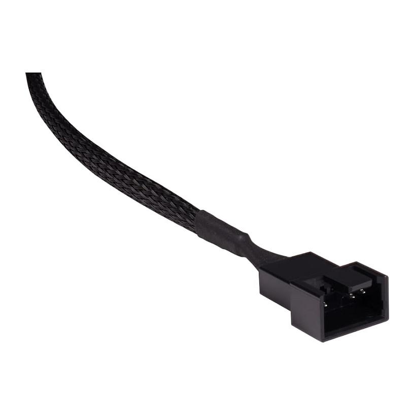 Splitter PWM Alphacool, 4-Pin në 3x 4-Pin, 15 cm – Zezë - 2