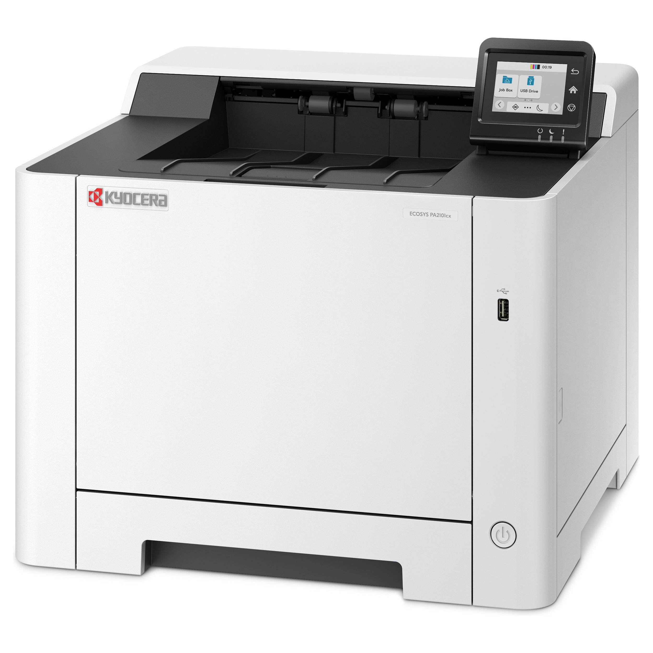Printer Laser KYOCERA ECOSYS PA2101cx / Laser me Ngjyra / A4 / 1200 à 1200 DPI / Duplex - Zezë/Bardhë - 3
