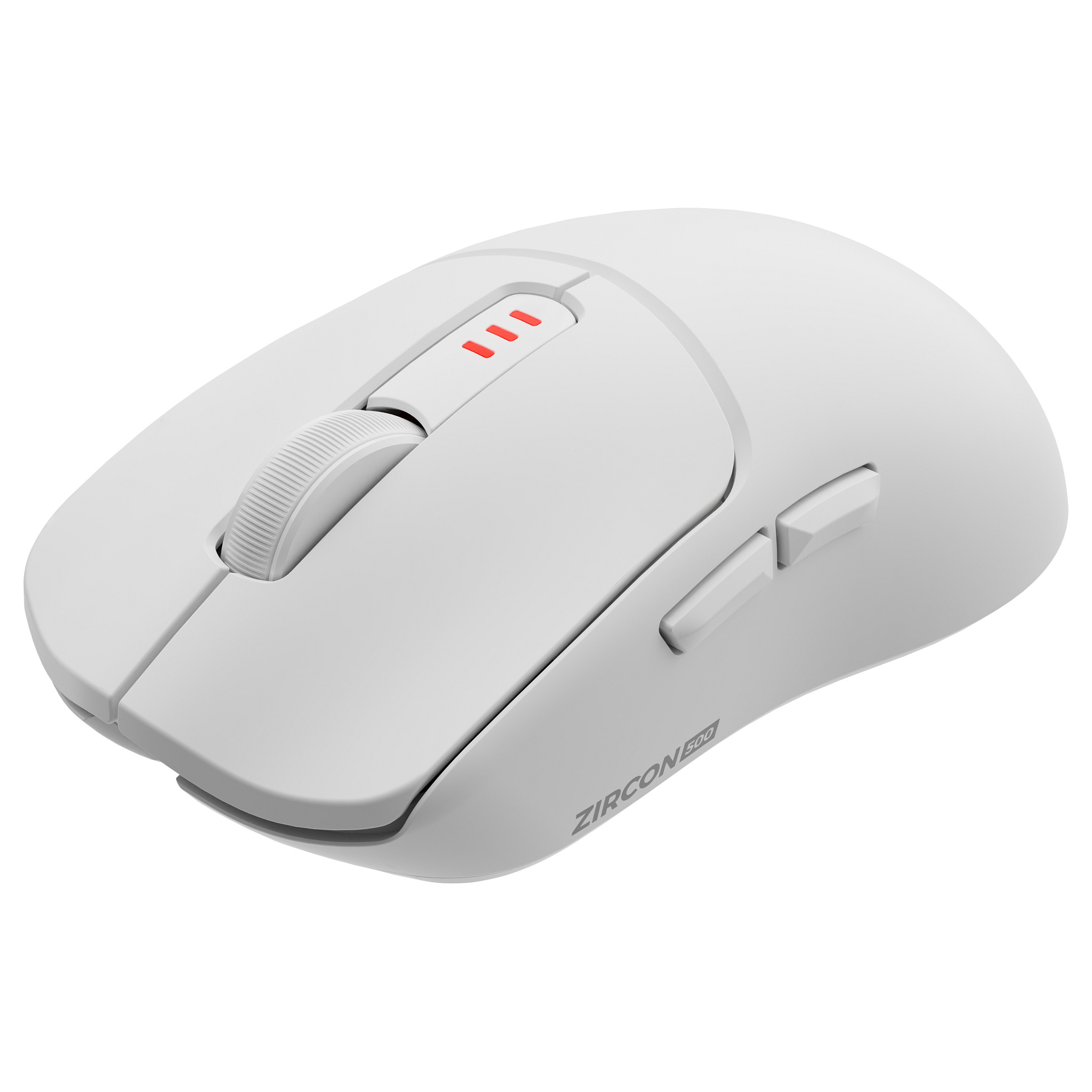 Maus Gaming Genesis Zircon 500 / Wireless / PMW3325 / 10.000 DPI / 2.4 GHz + Bluetooth - Bardhë - 3