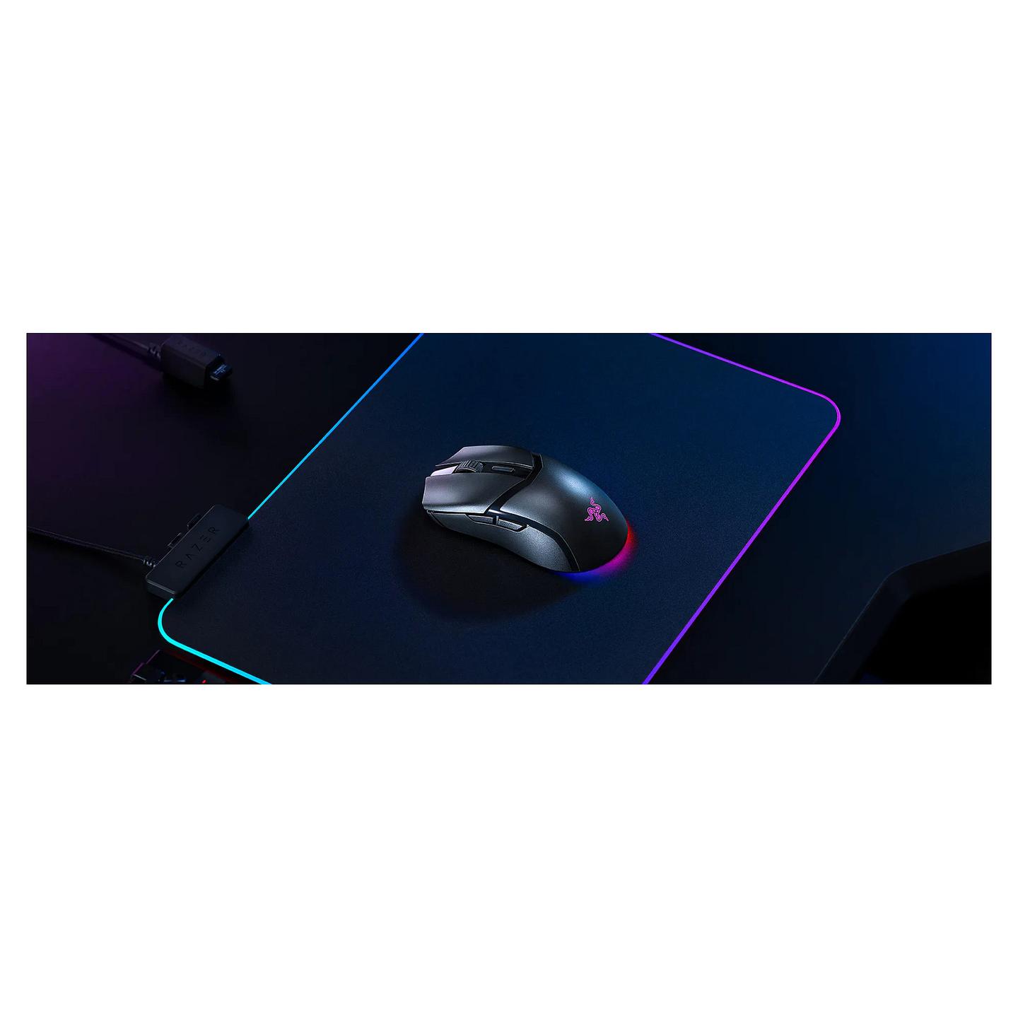 Maus Gaming pa Kabllo Razer Cobra HyperSpeed / 26.000 DPI / 6 Butona / 1000 Hz / 2.4 GHz + Bluetooth / RGB – Zezë - 4