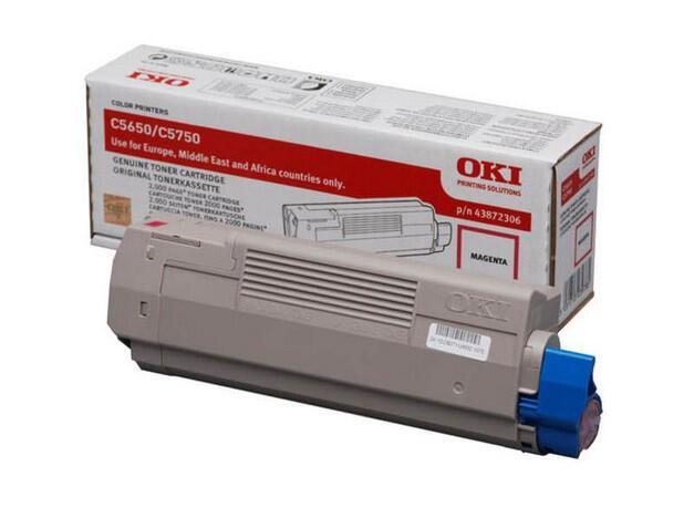 Toner OKI 43872306 / 2.000 faqe – Rozë - 2