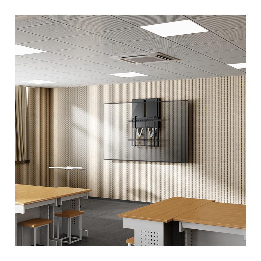 Mbajtëse Muri për TV Equip 650345 / 55"-86" / 65kg / Up-Down / Rregullim Lartësie - Zezë - 13