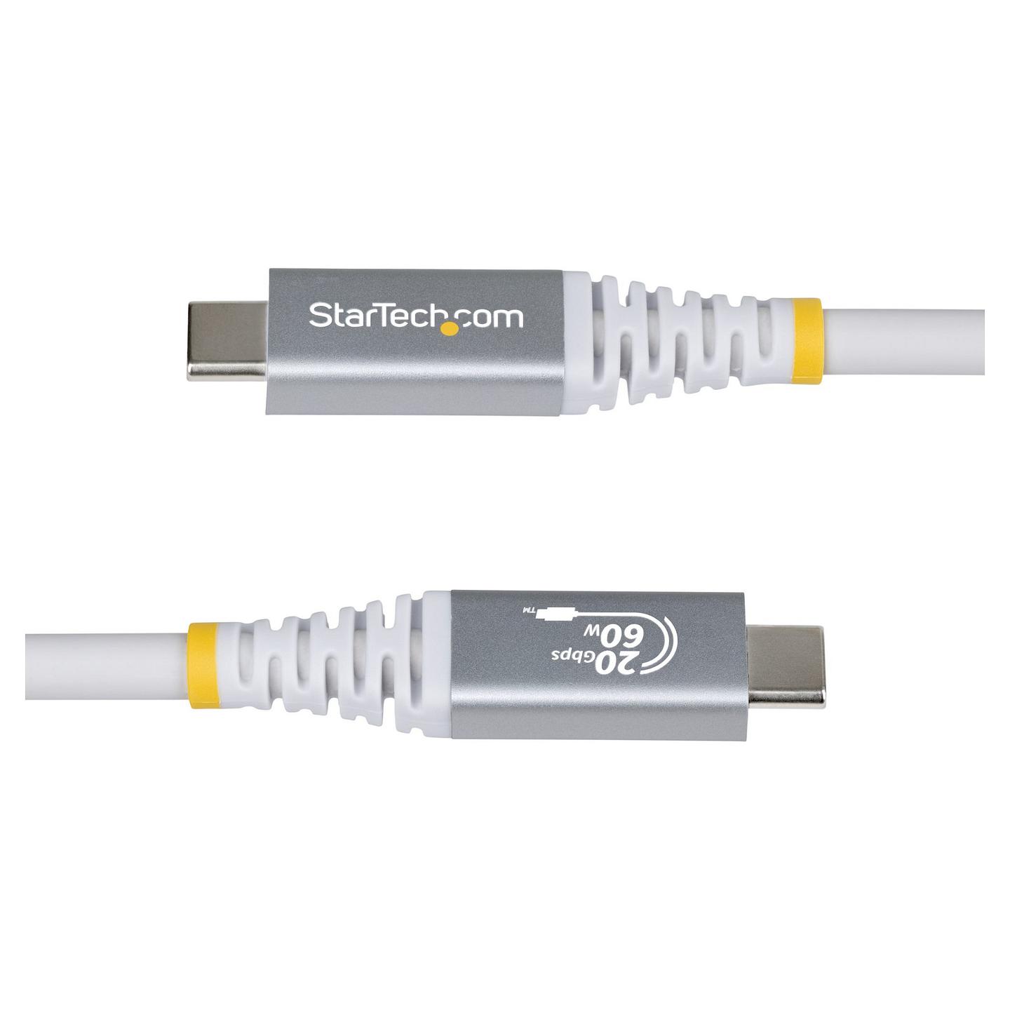 Kabllo USB StarTech.com USB2CC3MNCBR / USB-C në USB-C / 3m / USB 2.0 / 60W / 3A - Zezë - 3
