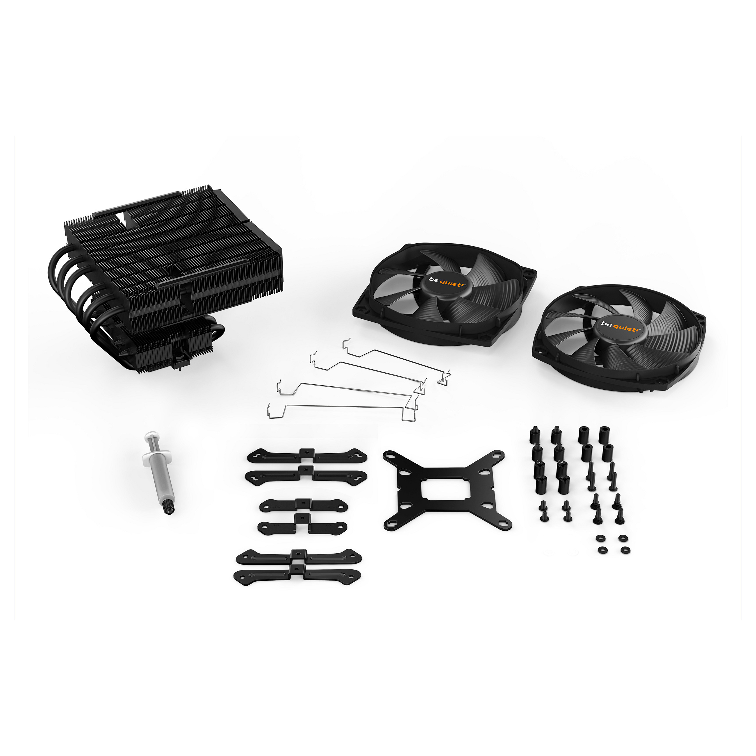 Ftohës për Procesor be quiet! Dark Rock TF 2 / 2x135mm / Top-Flow / 230W TDP – Zezë - 6