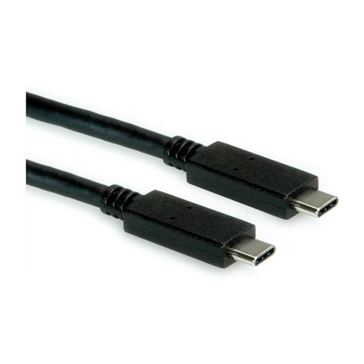 Kabllo USB VALUE 11.99.9057, USB-C në USB-C, USB 3.2 Gen 2, 10 Gbit/s, 100 W, 1 m - Bardhë - 4