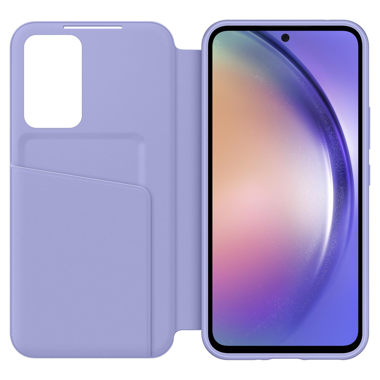 Case për Telefon Samsung EF-ZA546CVEGWW / Smart View Wallet Case / Galaxy A54 5G - Blueberry - 3