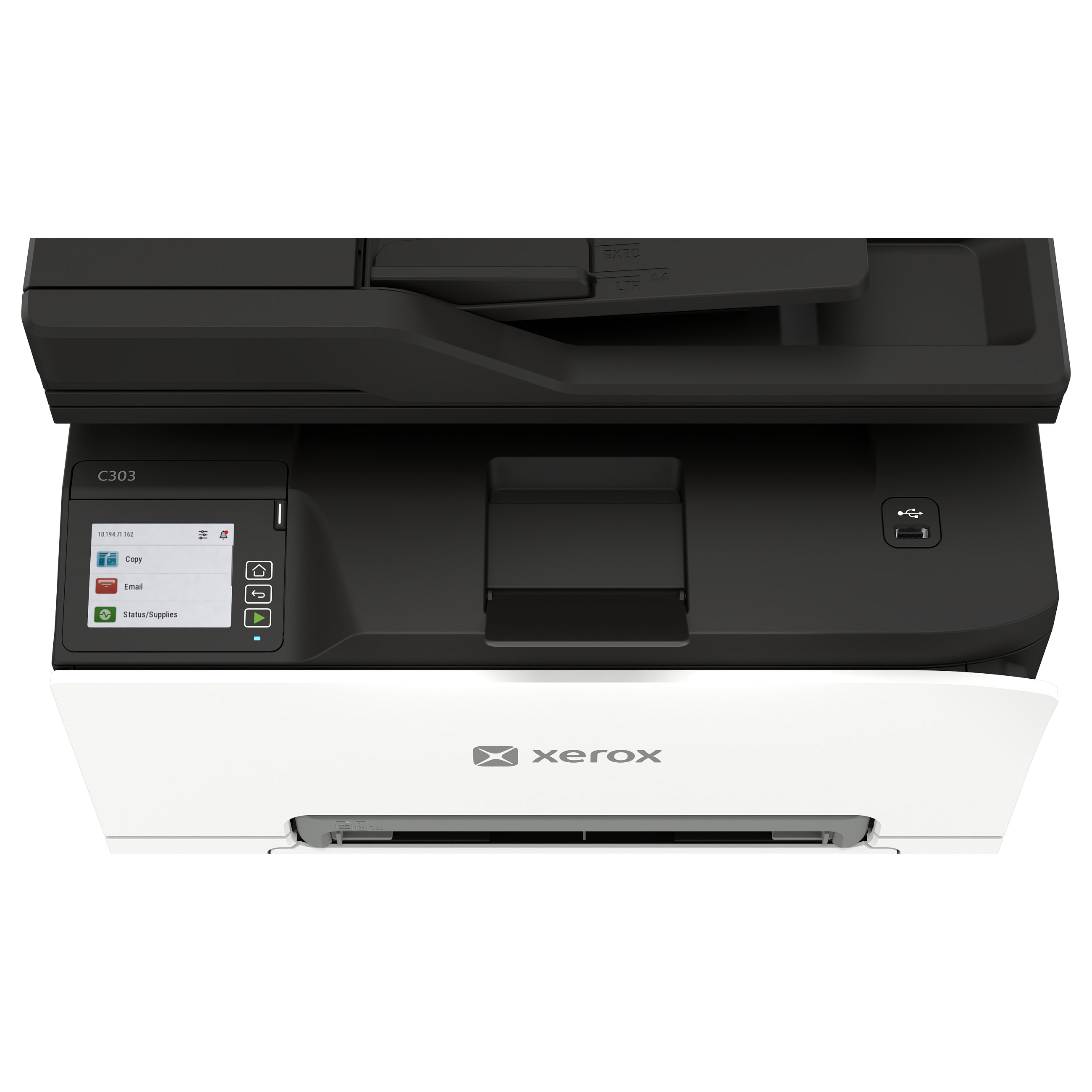 Printer Multifunksional Xerox C303 / Laser me Ngjyra A4 / 30 ppm / 4 në 1 - Bardhë/Zezë - 8