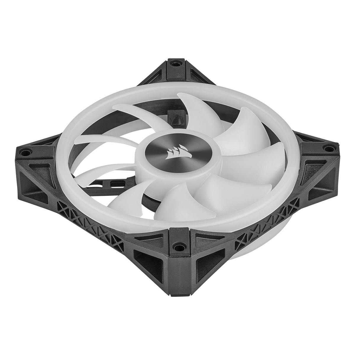 Ftohës për Kasë Corsair iCUE QL140 RGB / 140mm / 550-1250 RPM / RGB / PWM / 2-Pack – Zezë - 12