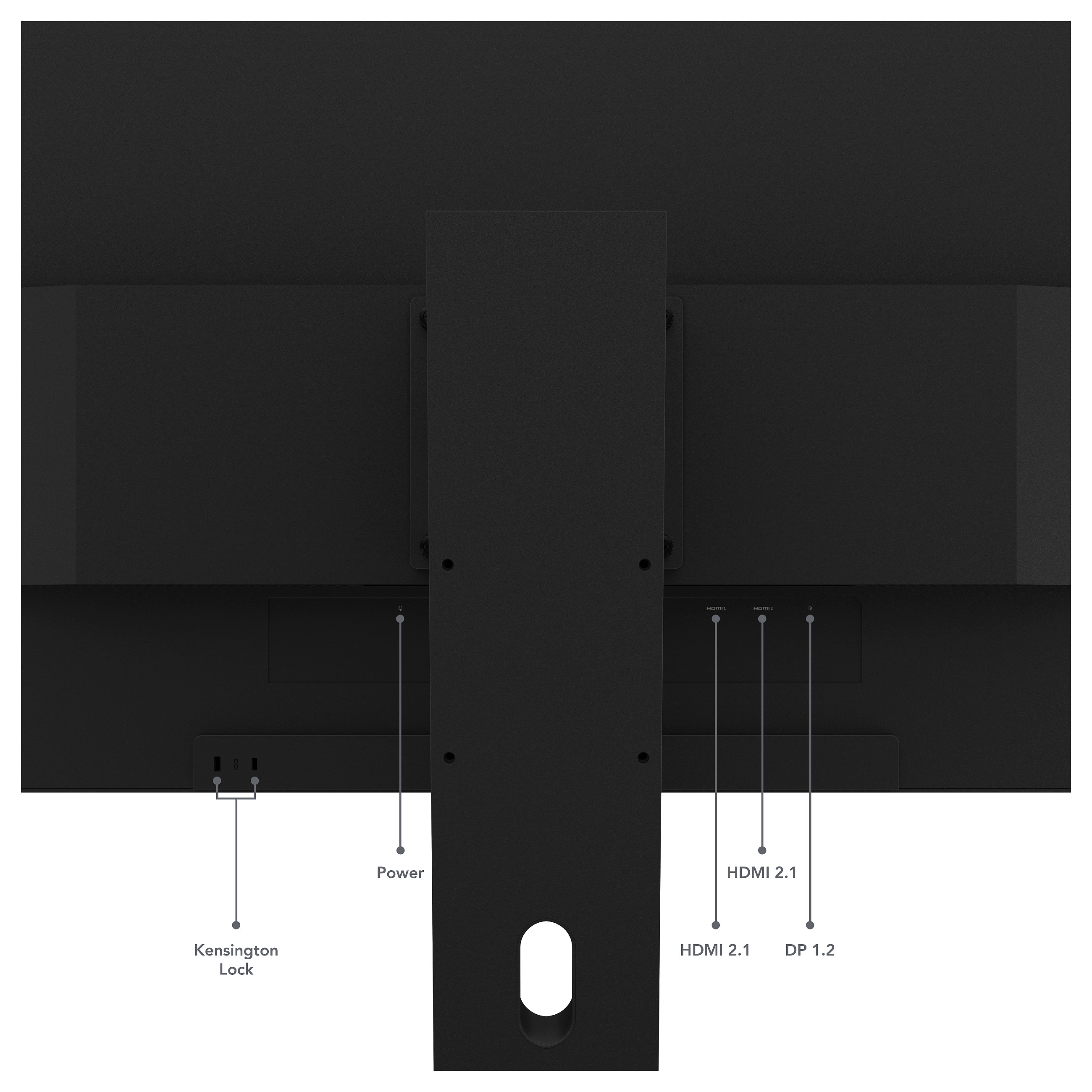 Monitor Lenovo ThinkVision E27Q-40 / 27” / QHD 2K IPS / 100Hz / 6ms / HDMI+DP - Zezë - 10