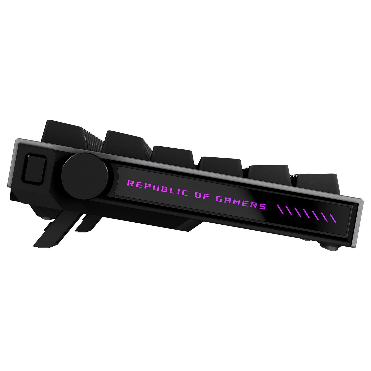 Tastierë Gaming ASUS ROG Strix Morph 96 Wireless / Wired & Wireless / QWERTZ / Mekanike / RGB LED - Zezë - 7