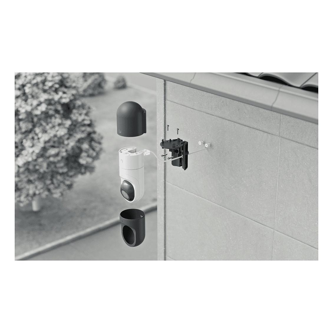 Mbajtëse për Kamerë Ubiquiti Flex Professional Mount, UACC-FLEX-CAM-PWM-BLACK, për G3/G5 Flex, Montim në Mur, IPX4, 133.5 × 62 × 52mm, 65g - Zezë - 4