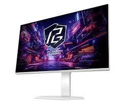 Monitor Gaming ASRock PGO27QSA-W / 27" / QHD QD-OLED / 240Hz / 0.03ms / HDMI+DisplayPort+USB-C - Bardhë - 2