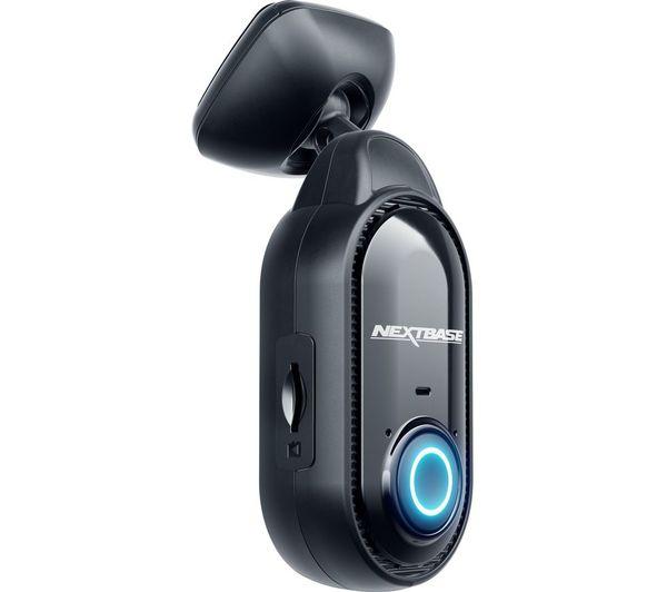 Kamerë për regjistrimin e udhëtimeve (Dashcam) Nextbase Piqo 1K / 2560x1080p / 140° / Wi-Fi / Bluetooth 4.1 / GPS / Night Vision / Voice Control / MicroSD deri 128GB - Zezë - 2