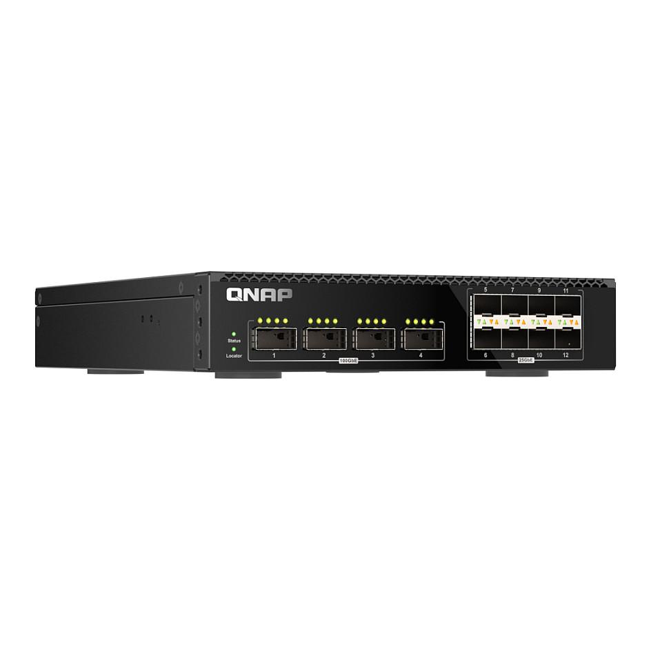 Switch QNAP QSW-M7308R-4X, 4x 100G QSFP28, 8x 25G SFP28, 1200Gbps, Layer 3 Lite, Managed, Rack 1U - Zezë - 4