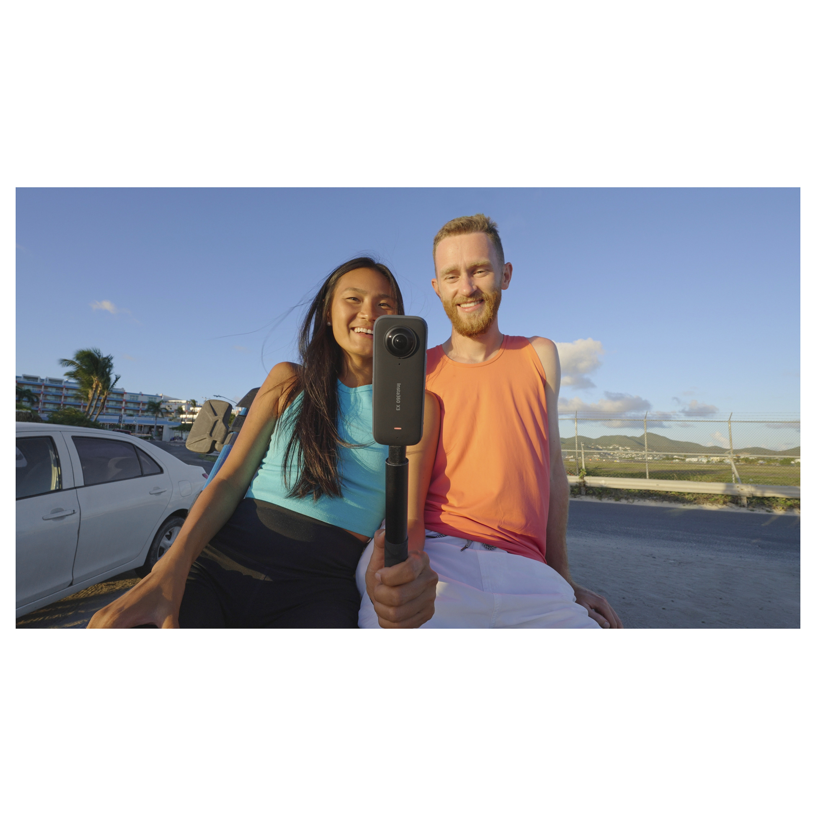 Video Kamera Insta360 X3 / 360° / 5.7K / 72MP / FlowState Stabilization / 2.29" Touchscreen / 10m Waterproof - Zezë - 18