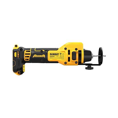 Frezë për Gipskarton me Bateri DeWALT DCE555N-XJ, 18V, Brushless, 26000rpm, 1/4", 1/8" - Zezë/Verdhë - 3