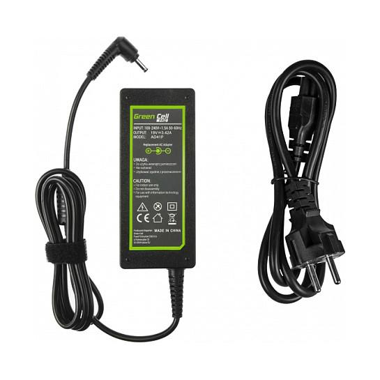 Adapter për Laptop Green Cell PRO AD41P, 65W, 19V, 3.42A, 4.0x1.35mm - Zezë - 4