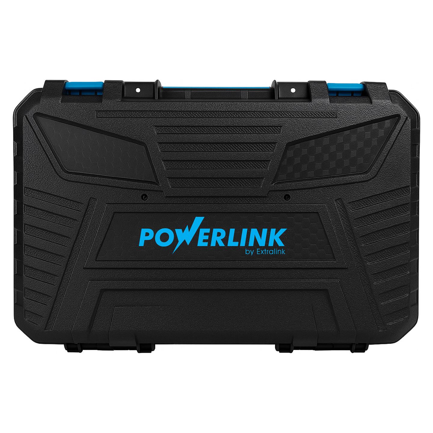 Shpuese me Bateri Extralink Powerlink PWL-06, 20V, 13mm, 120Nm, 2x4Ah - Zezë/Blu - 5