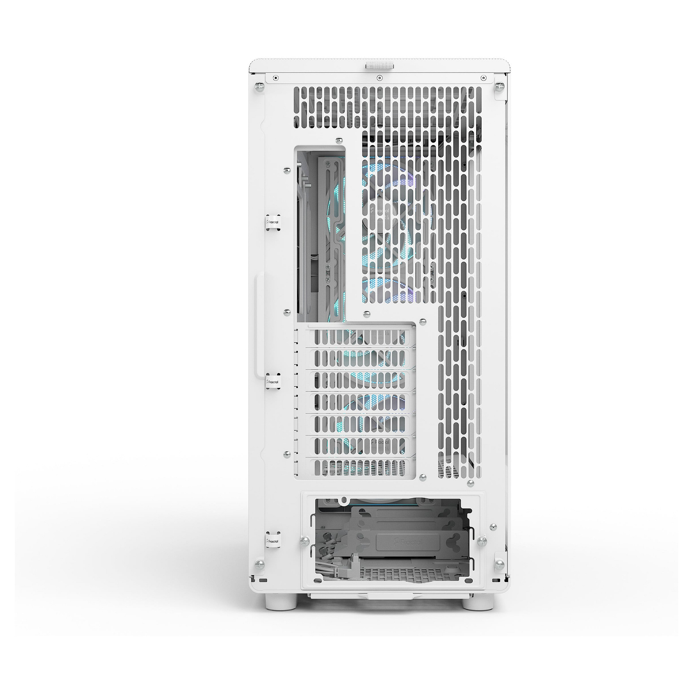 Kasë PC Fractal Design Epoch XL / Mid Tower / E-ATX + ATX / 3x 140mm Fan / Tempered Glass - Bardhë - 7