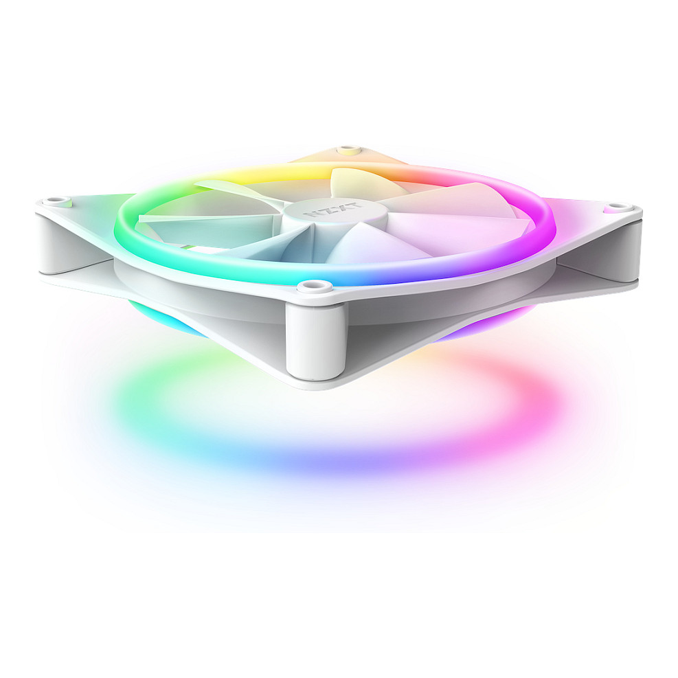 Ftohës për Kasë 140mm NZXT F140 RGB DUO Twin Pack – Bardhë - 2