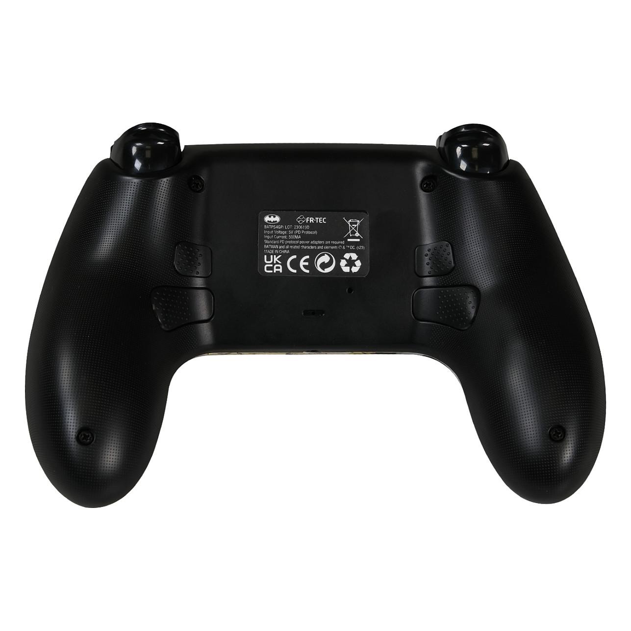Kontroller Gaming Blade Batman DC BATPS4GP, Wireless, Bluetooth, PS4/PC, 4 Butona të Programueshëm, LED RGB - Zezë - 2