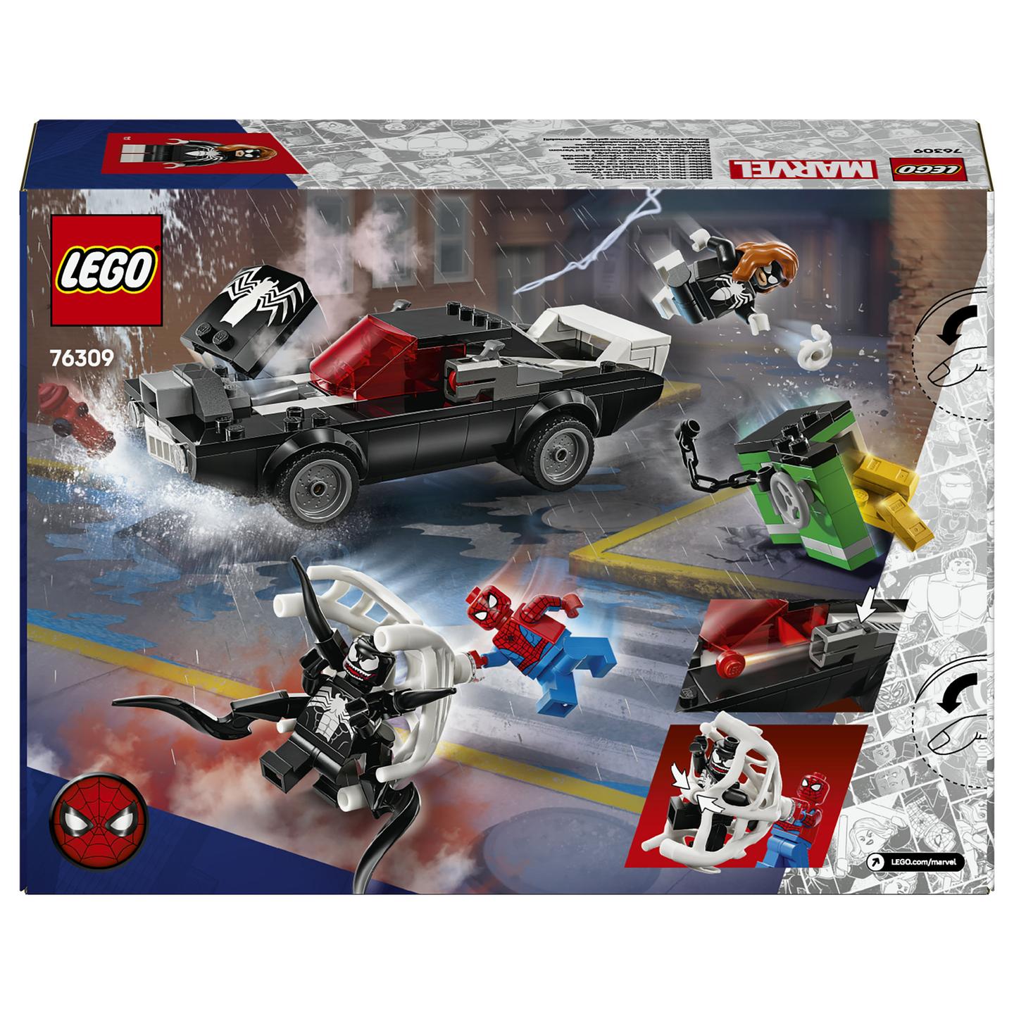 LEGO Marvel Spider-Man vs. Venom Muscle Car 76309 - 6