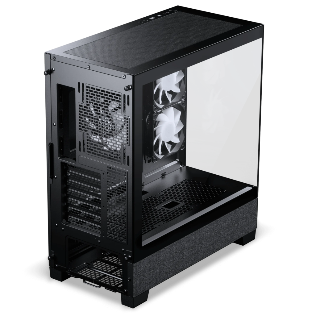 Kasë PC Phanteks XT View Matrix / Midi Tower / ATX / 2x 120mm + 1x 120mm Fan / Tempered Glass / Matrix Display - Zezë