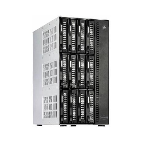 NAS TerraMaster T12-500 Pro, 12 Bay, Intel Core i7-1255U, 16GB DDR5, 2 × 10GbE, 2 × M.2 NVMe - Gri - 2