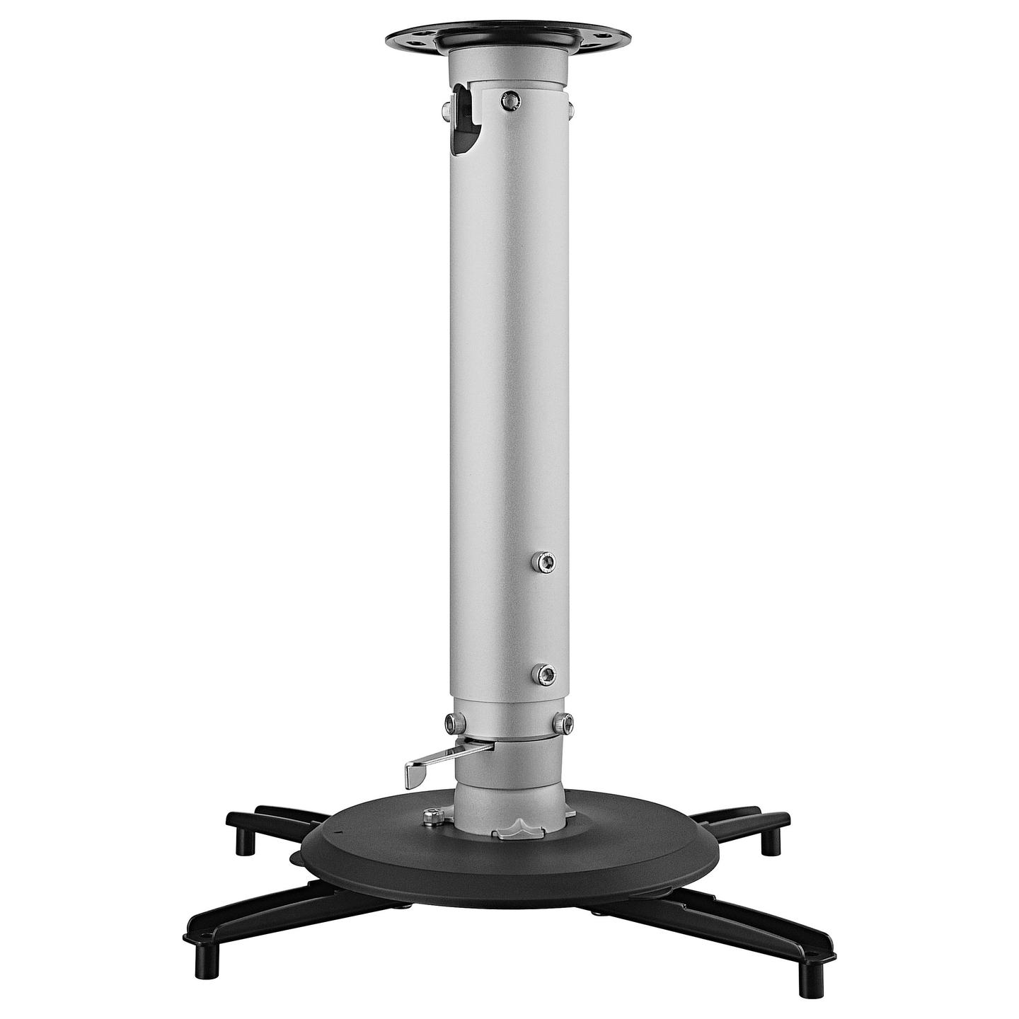 Mbajtëse për Projektor BenQ CM00G3 / Universale / Montim në Tavan / 25kg / 127.7-577.7mm / -25° deri 25° / Teleskopike – Zezë/Argjend - 2
