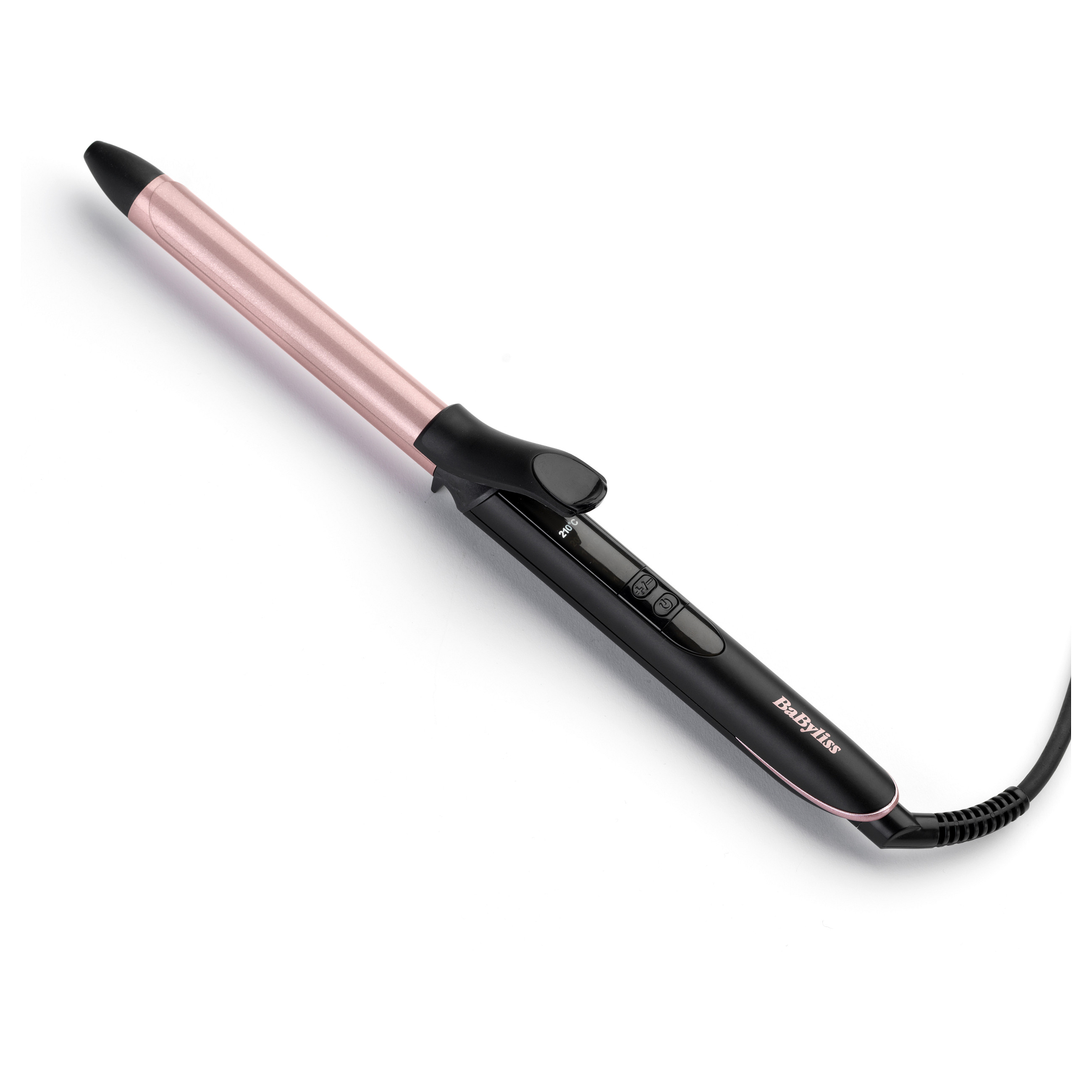Stilues për flokë për kaçurrela BaByliss C450E / Advanced Ceramics / Quartz-Ceramic / 19mm / 160–210°C / 6 Nivele / 2.5m – Zezë/Rozë - 5