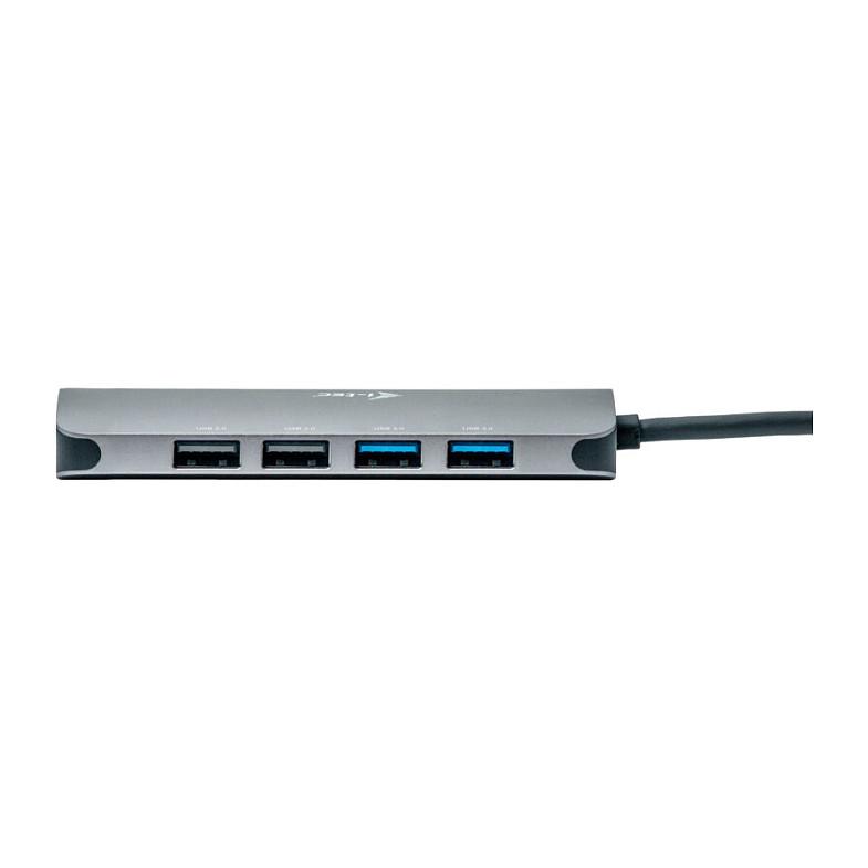 Docking Station i-tec C31NANOHDM2D100, USB-C, 2x HDMI, PD 100W, USB, Gigabit LAN - Hiri - 2