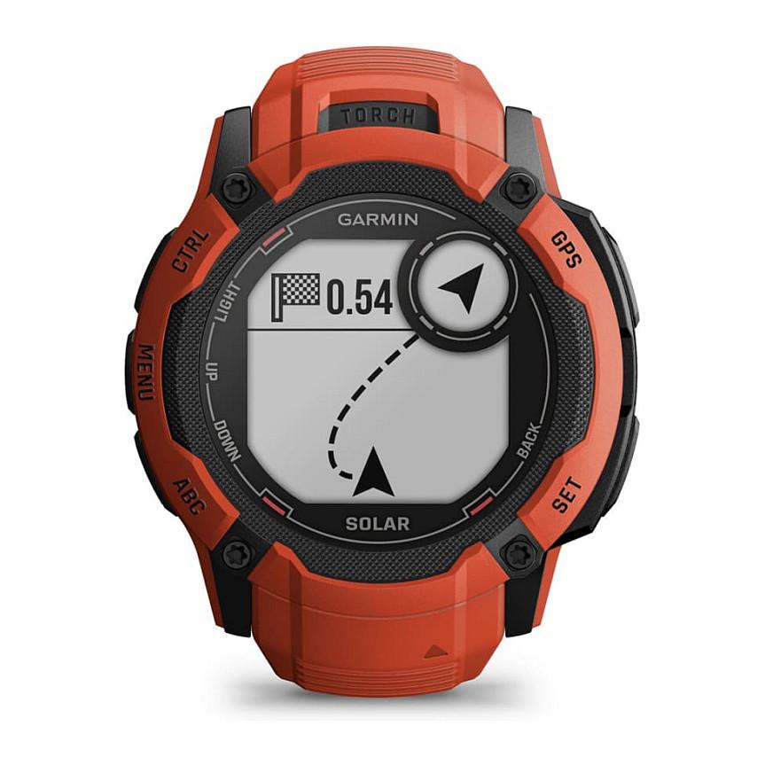 Orë e Mençur Garmin Instinct 2X Solar, GPS Multi-Band, Karikim Solar, Fener LED, Garmin Pay, 10 ATM - Kuqe - 11