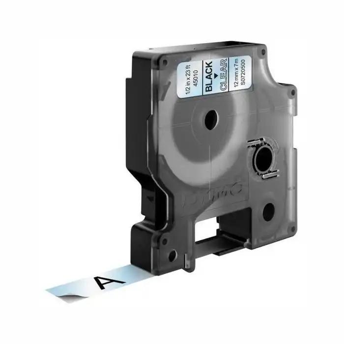 Shirit për Printer 3D Dymo Colour Ribbon 45010 / S0720500 - Zezë mbi Transparent - 2