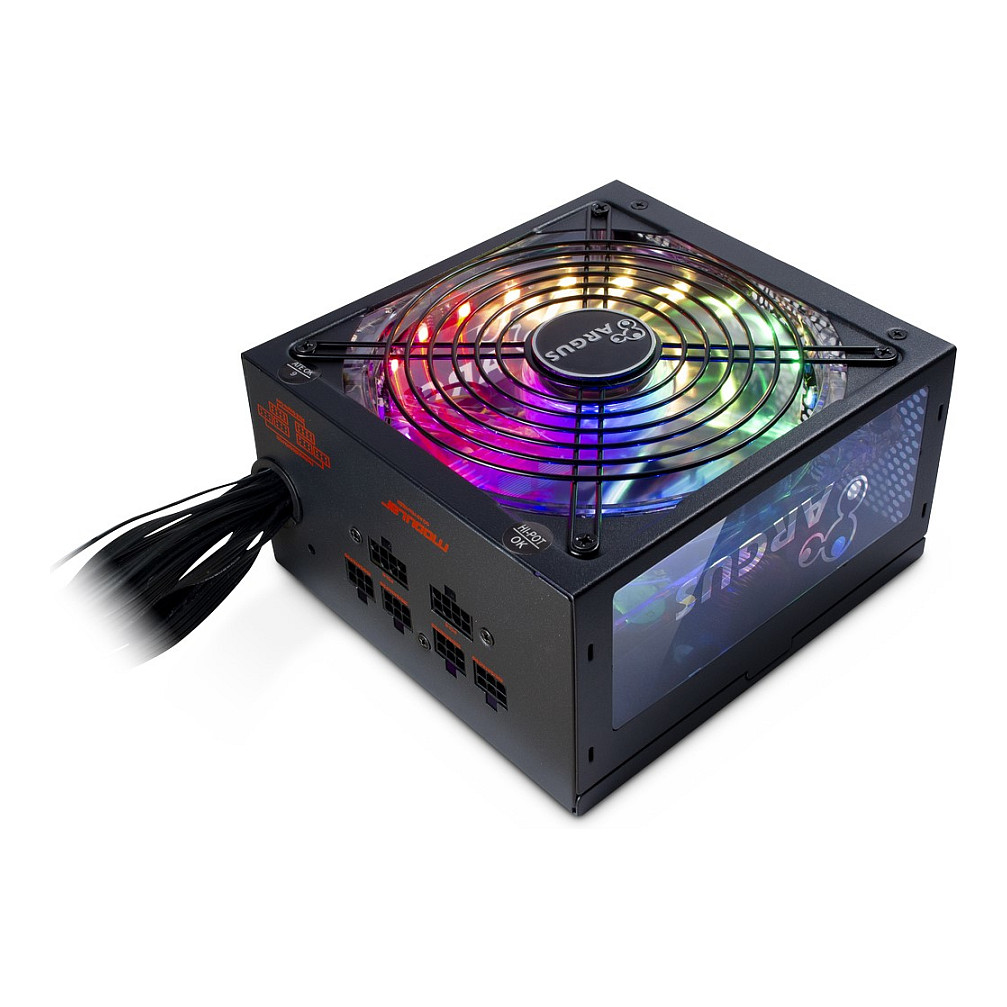 Furnizues Energjie Inter-Tech Argus RGB-650W CM II / 650W / ATX / 80 PLUS Gold / Semi Modular – Zezë
