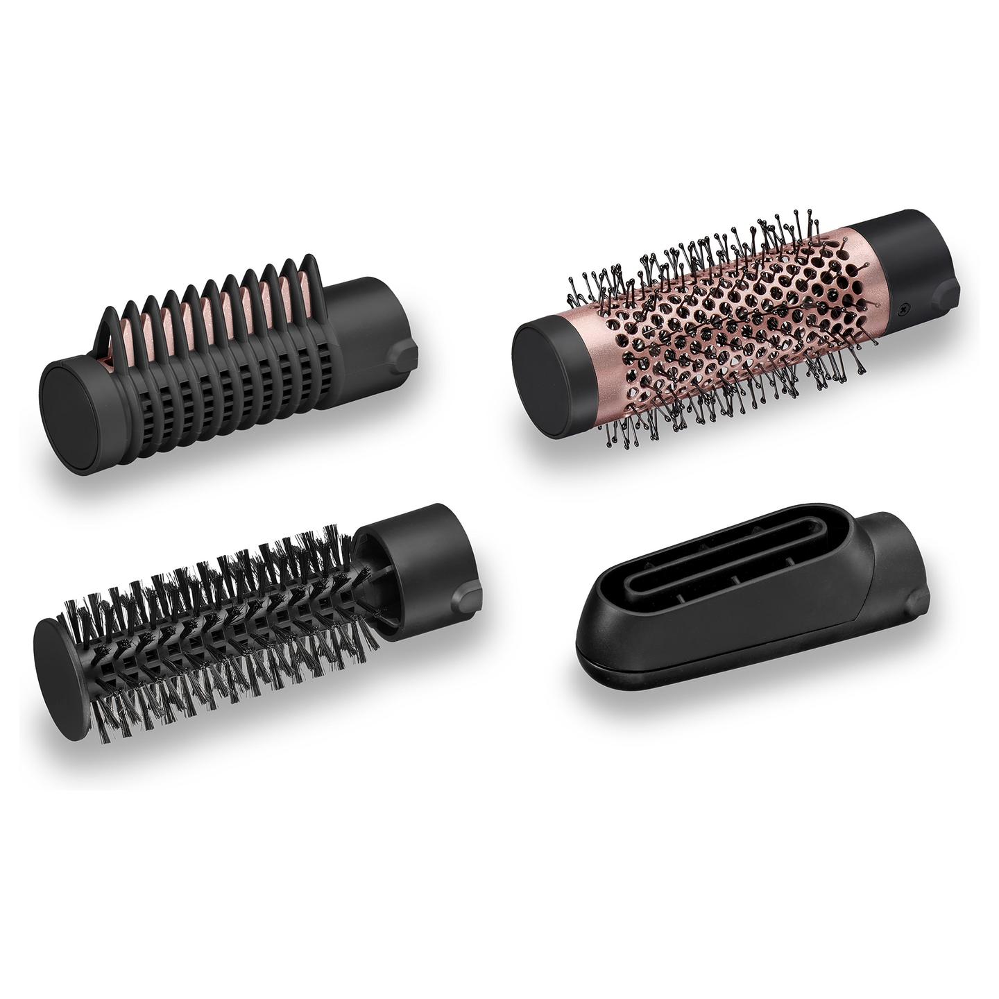 Stiluese për flokë BaByliss Perfect Finish AS126E / 1000W / Ionic / Ceramic / 4 Aksesorë / 2 Temperatura / Cool Shot – Zezë/Gold - 3