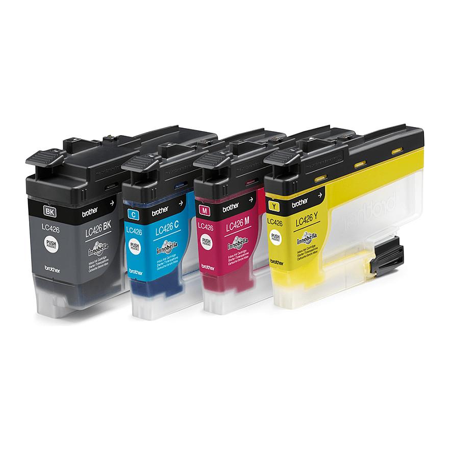 INK Brother LC426VAL, Paketim 4 copë – Zezë, Cyan, Magenta, Verdhe - 2