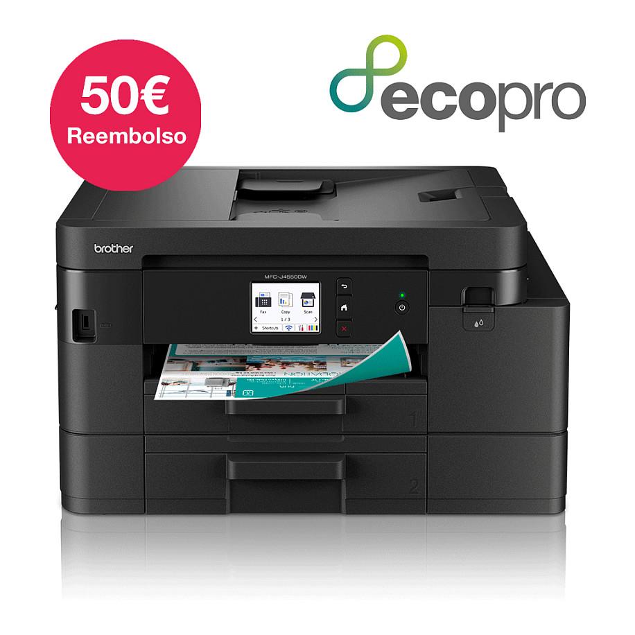 Printer Multifunksional Brother MFC‑J4550DW / 4‑in‑1 / 20ipm / Wi-Fi - Zezë - 3