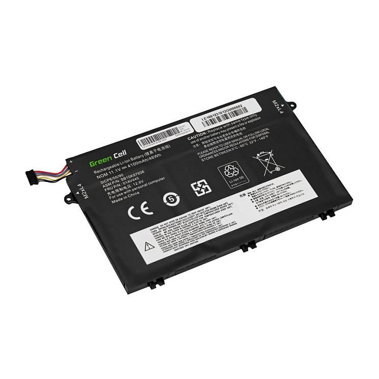 Bateri zëvendësuese Green Cell LE166, 4100mAh, 11.1V, për Lenovo ThinkPad - 2