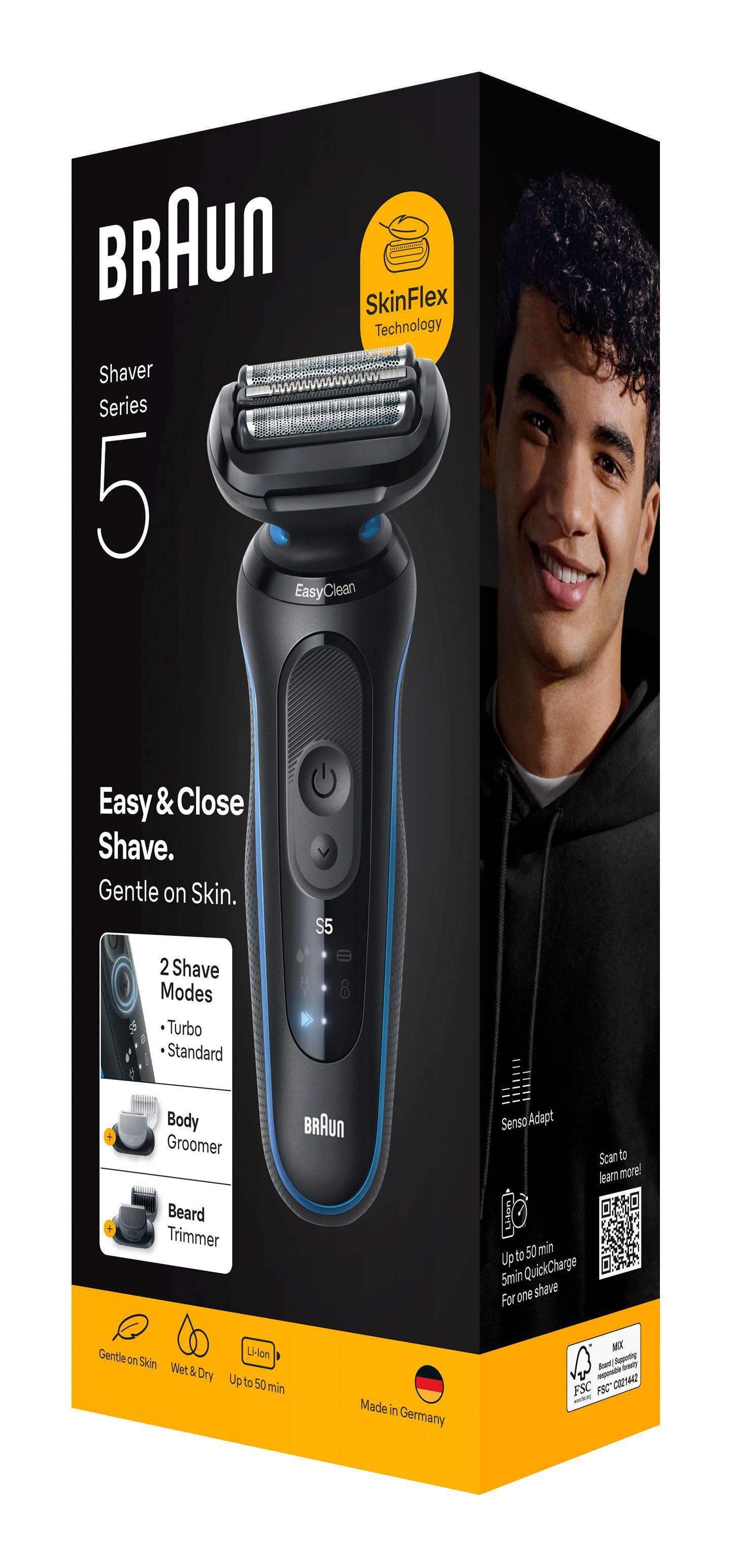 Makinë e rrojës Braun Series 5 / 52-B1650s – Blu - 3