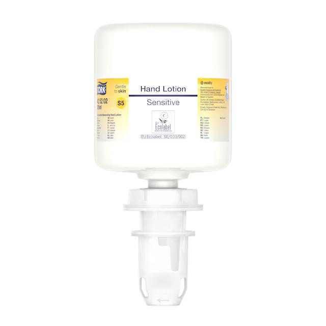 Krem për Duar TORK Sensitive / Pa Aromë / Me Vaj Kanole, Glicerinë & Pantenol / 525 ml - 2