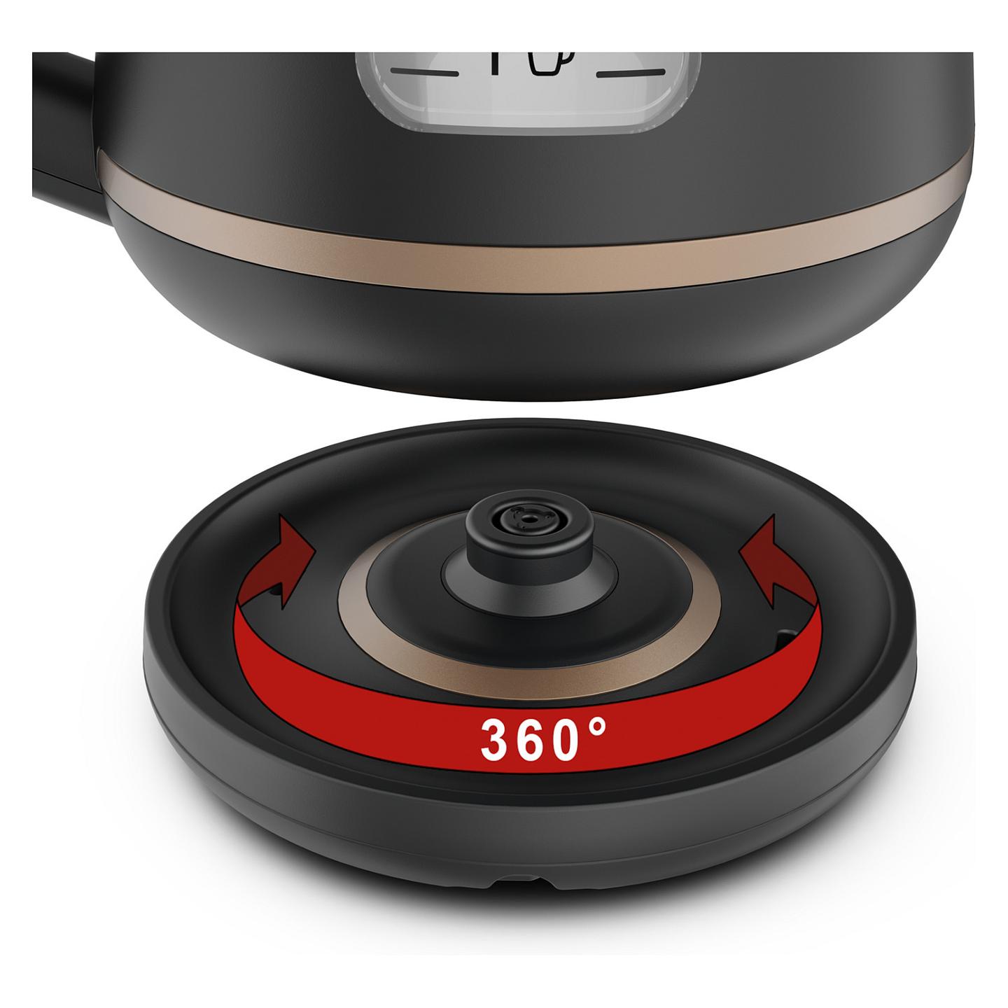 Çajnik Elektrik Tefal Includeo KI5338, 1L, 2400W, 360° – Zezë - 9