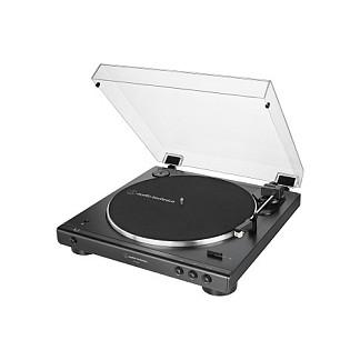 Gramafon Audio-Technica AT-LP60XBT, Me rrip, Plotësisht automatik, Bluetooth, A2DP, Krah i drejtë - Zezë
