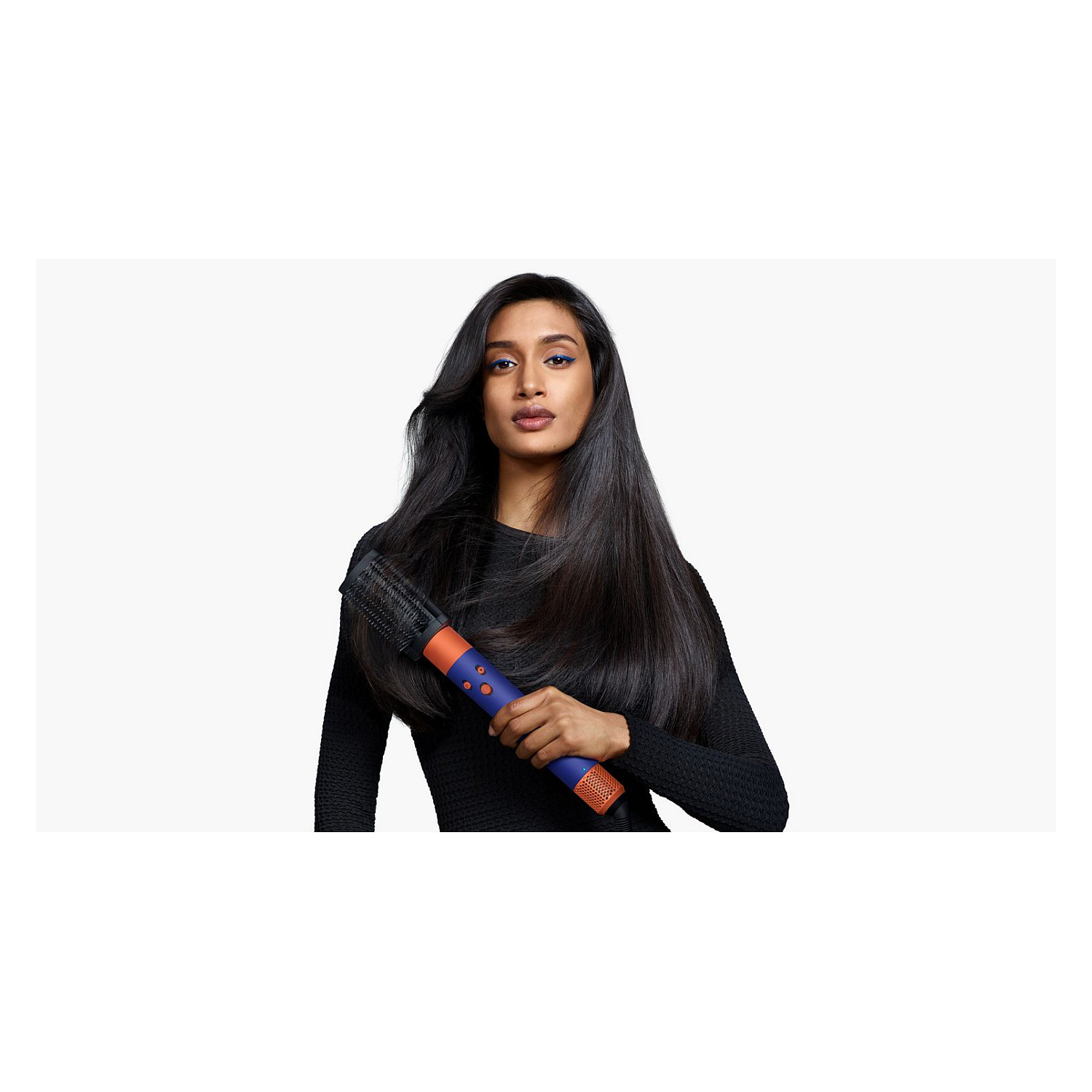 Stilues për flokë me ajër Dyson Airwrap i.d. Curly+Coily / Coanda / Bluetooth / 6-në-1 / 1300 W – Zezë/Blu/Portokalli - 6