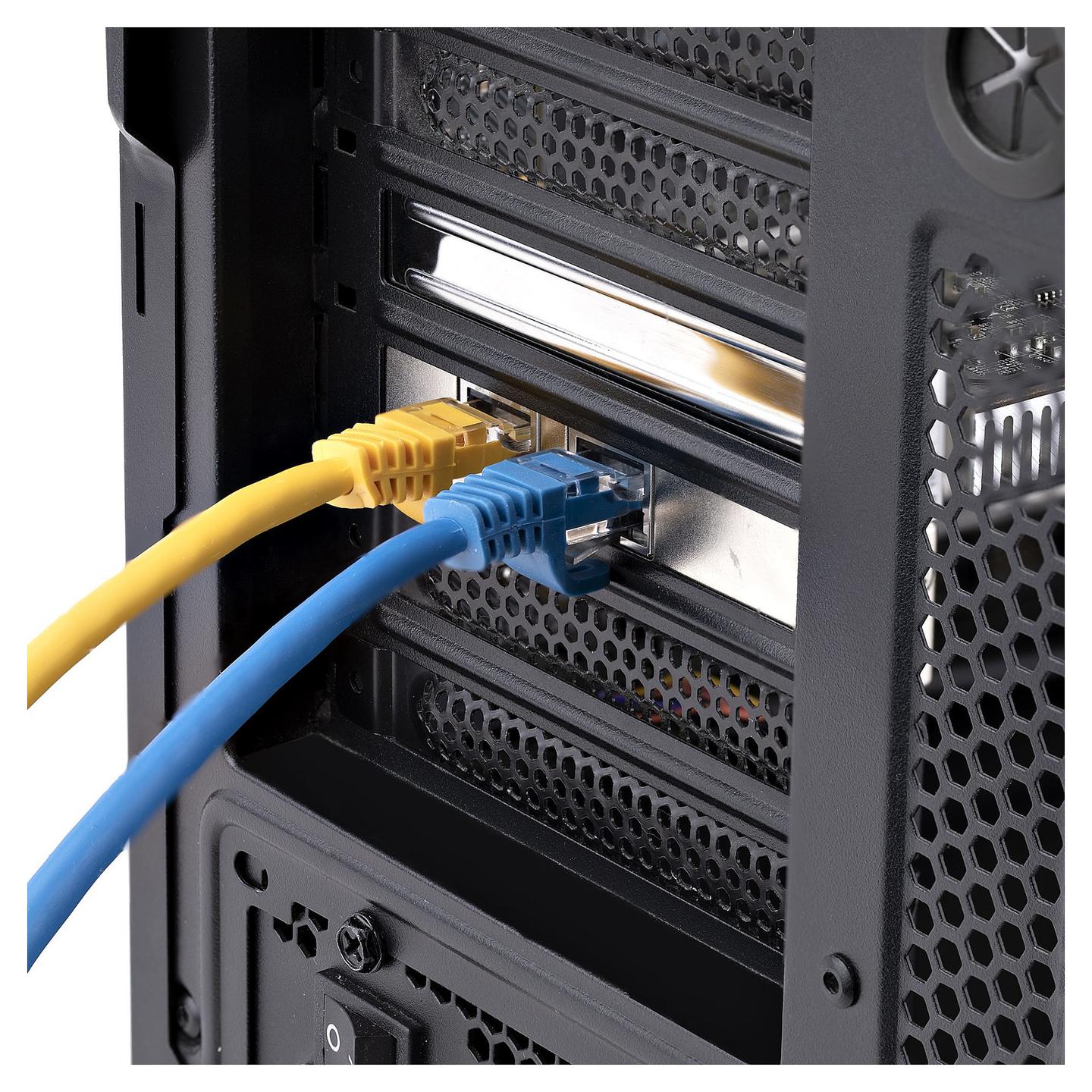 Karta të Rrjetit StarTech.com ST10GSPEXNDP2, PCI Express 3.0 x4, 2x 10 Gigabit LAN RJ45, 10/100/1000/2500/5000/10000Mbps, Marvell AQC113CS, Low Profile + Full Height - 6
