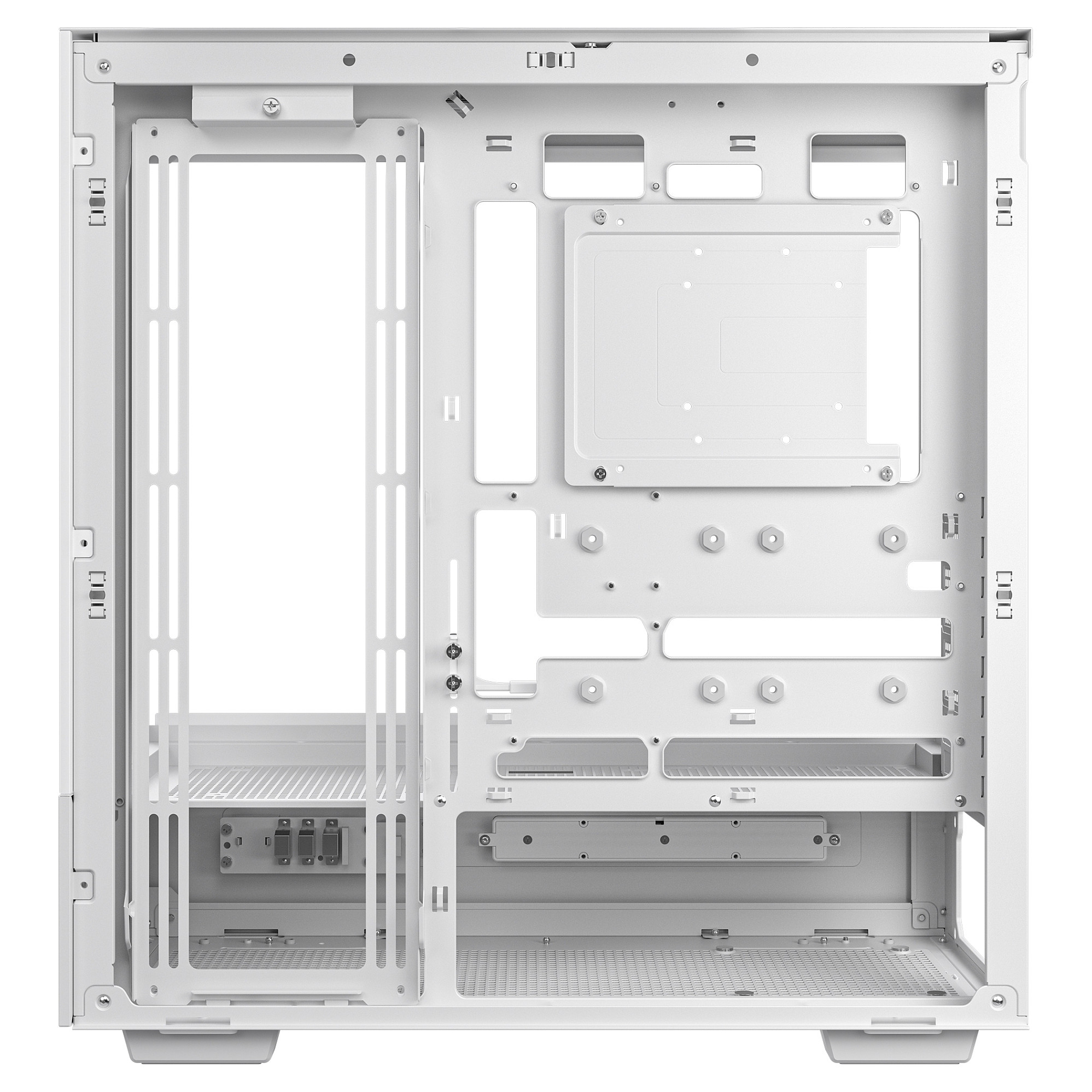 Kasë PC DeepCool CH690 / Tower / ATX / PS2 / LCD - Bardhë - 5