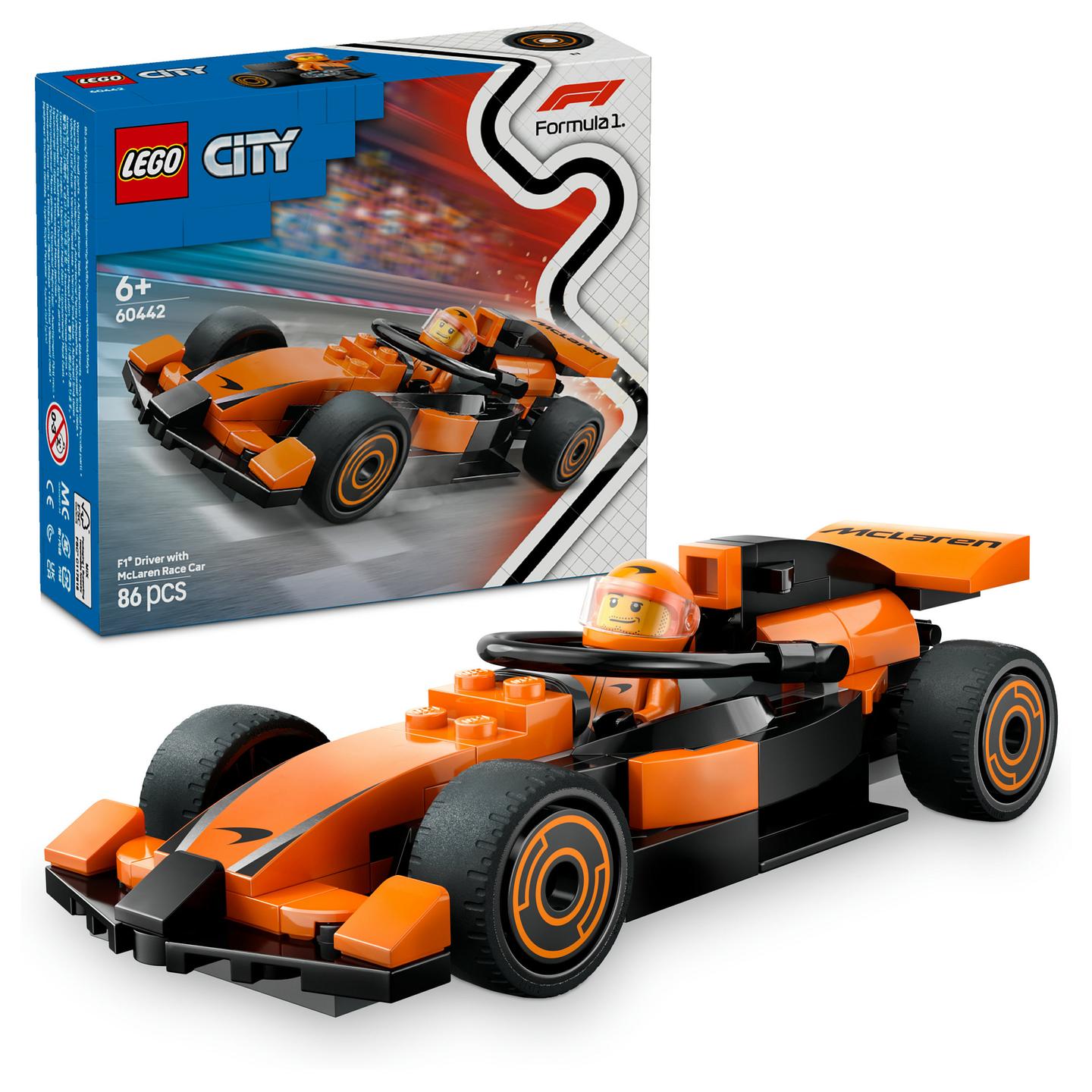 LEGO City F1 Driver with McLaren Race Car 60442 - 13