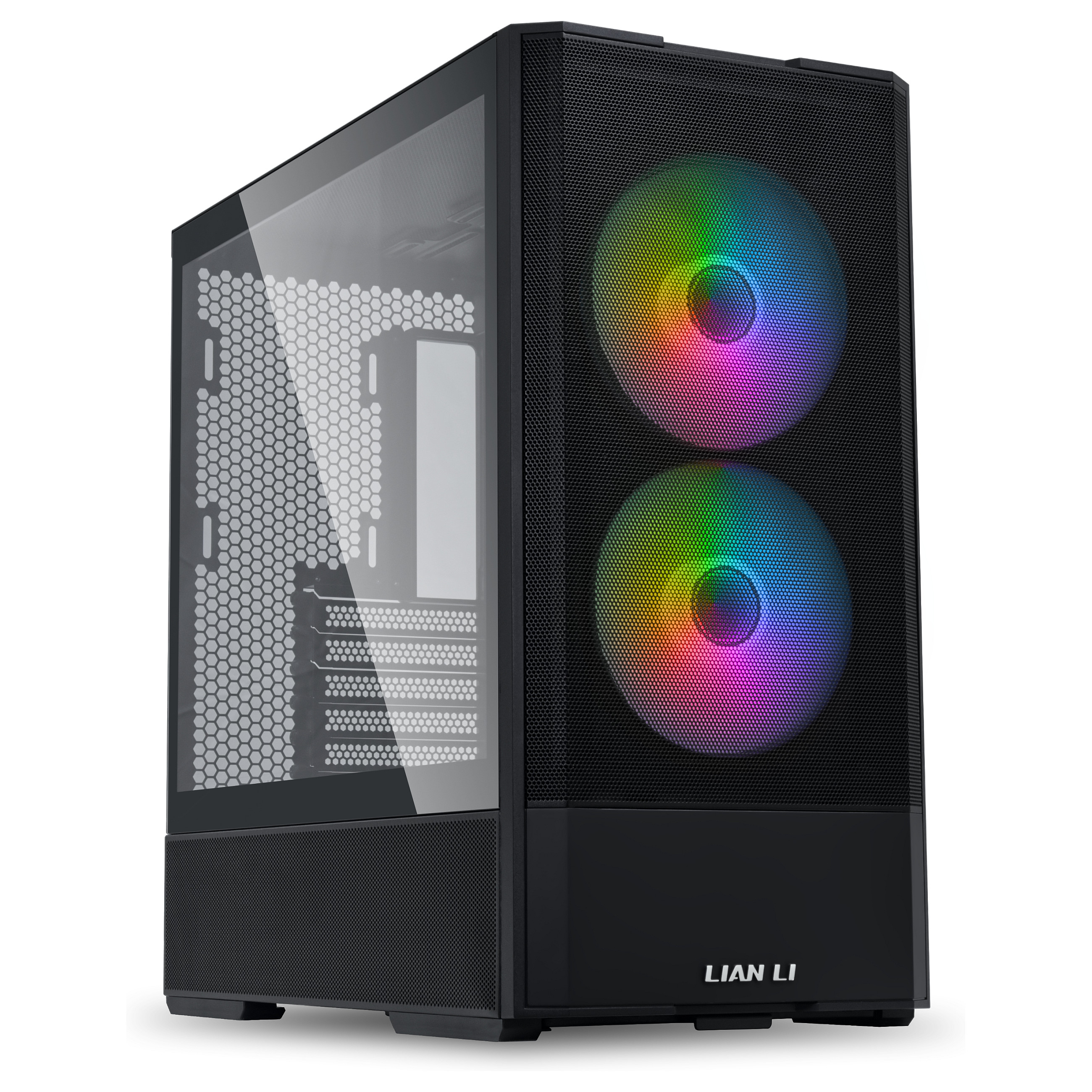 Kasë Lian Li LANCOOL 207 / Midi Tower / ATX / 2x 140mm ARGB + 2x 120mm PWM Fan / Tempered Glass - Zezë