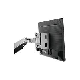 Mbajtëse për Mini PC LogiLink BP0066, VESA 75 × 75, 100 × 100mm, 17–70mm, deri 5kg - Zezë - 4